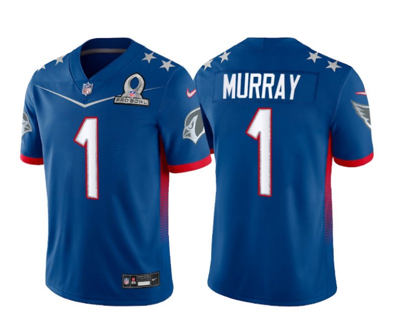 2022 Men Arizona Cardinals #1 Murray Nike blue Pro bowl Limited NFL Jersey ->dallas cowboys->NFL Jersey